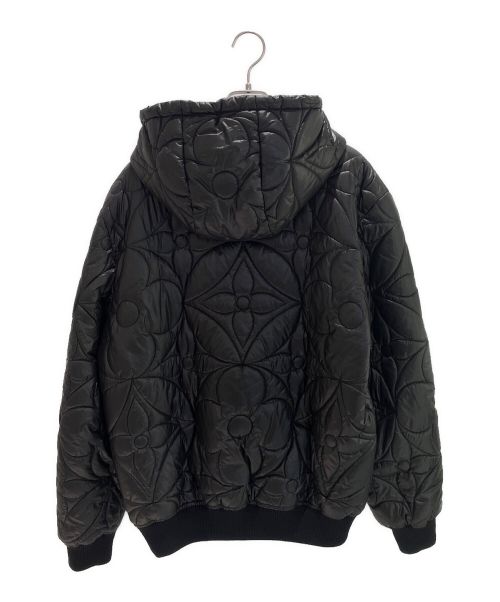 LOUIS VUITTON（ルイ ヴィトン）LOUIS VUITTON (ルイ ヴィトン) フラワーキルティングダウン ブラック サイズ:50の古着・服飾アイテム
