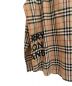 中古・古着 BURBERRY (バーバリー) Logo Print Check Shirt ベージュ サイズ:XL 未使用品：54800円