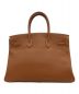 HERMES (エルメス) バーキン35 ブラウン サイズ:35：1200000円