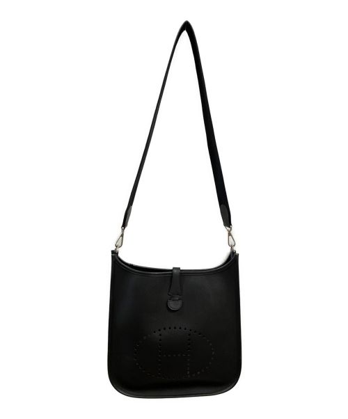 HERMES（エルメス）HERMES (エルメス) エブリンPMショルダーバッグ ブラック サイズ:PMの古着・服飾アイテム