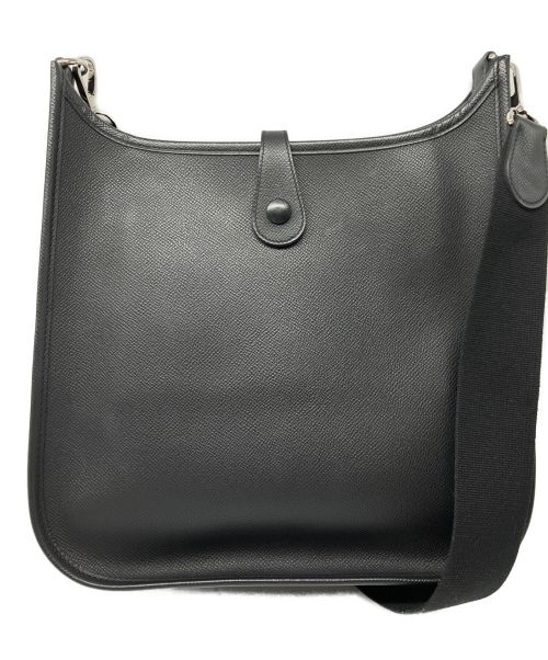 HERMES（エルメス）HERMES (エルメス) エブリンPMショルダーバッグ ブラック サイズ:PMの古着・服飾アイテム