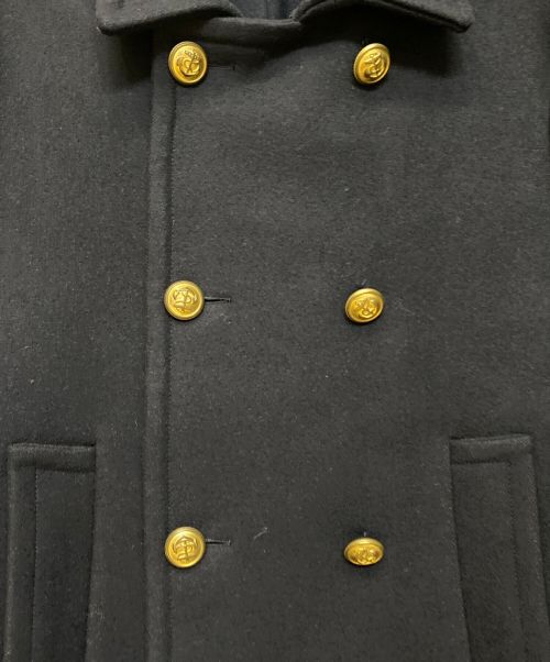Maison Margiela（メゾンマルジェラ）Maison Margiela (メゾンマルジェラ) 07AW メルトンPコート/本人期/Archive ネイビー サイズ:46の古着・服飾アイテム