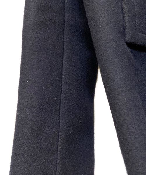 Maison Margiela（メゾンマルジェラ）Maison Margiela (メゾンマルジェラ) 07AW メルトンPコート/本人期/Archive ネイビー サイズ:46の古着・服飾アイテム