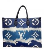 LOUIS VUITTONルイ ヴィトン）の古着「LVエスカル オンザゴー GM」｜ブルー