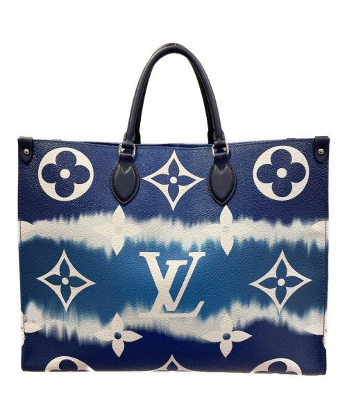 LOUIS VUITTON（ルイ ヴィトン）LOUIS VUITTON (ルイ ヴィトン) LVエスカル オンザゴー GM ブルー サイズ:GMの古着・服飾アイテム