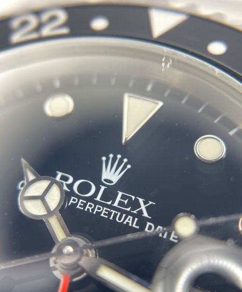 ROLEX（ロレックス）ROLEX (ロレックス) GMTマスターⅡ Ref.16710 40ｍｍ サイズ:40mmの古着・服飾アイテム