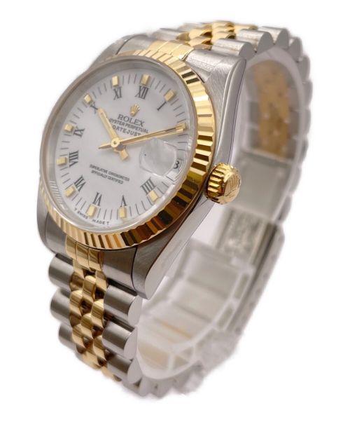ROLEX（ロレックス）ROLEX (ロレックス) デイトジャスト ホワイト サイズ:30mmの古着・服飾アイテム