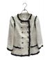 CHANEL（シャネル）の古着「ダブルツイードジャケット」｜ホワイト