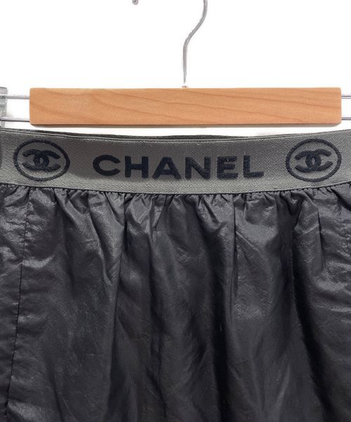 CHANEL（シャネル）CHANEL (シャネル) リブスカート ブラック サイズ:38の古着・服飾アイテム