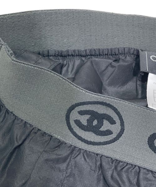 CHANEL（シャネル）CHANEL (シャネル) リブスカート ブラック サイズ:38の古着・服飾アイテム