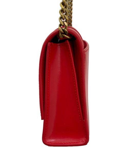 BALENCIAGA（バレンシアガ）BALENCIAGA (バレンシアガ) HOURGLASSショルダーバッグ レッドの古着・服飾アイテム