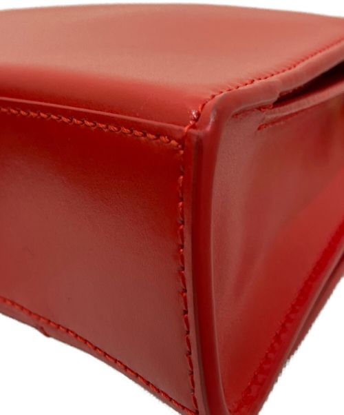 BALENCIAGA（バレンシアガ）BALENCIAGA (バレンシアガ) HOURGLASSショルダーバッグ レッドの古着・服飾アイテム