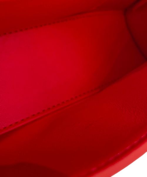 BALENCIAGA（バレンシアガ）BALENCIAGA (バレンシアガ) HOURGLASSショルダーバッグ レッドの古着・服飾アイテム