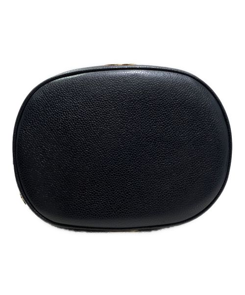 CHANEL（シャネル）CHANEL (シャネル) 巾着型トリプルココマークバケットバッグ ブラックの古着・服飾アイテム
