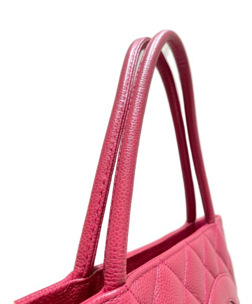 CHANEL（シャネル）CHANEL (シャネル) ココマークロゴ復刻トートバッグ ローズピンク サイズ:30の古着・服飾アイテム