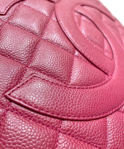 CHANEL（シャネル）CHANEL (シャネル) ココマークロゴ復刻トートバッグ ローズピンク サイズ:30の古着・服飾アイテム