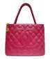 CHANEL（シャネル）の古着「ココマークロゴ復刻トートバッグ」｜ローズピンク