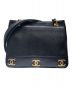 CHANEL（シャネル）の古着「トリプルココマークチェーンショルダーバッグ」｜ブラック