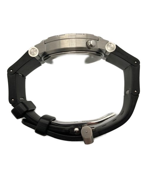 BVLGARI（ブルガリ）BVLGARI (ブルガリ) ディアゴノ プロフェッショナル GMT ブラックの古着・服飾アイテム