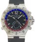 BVLGARI（ブルガリ）の古着「ディアゴノ プロフェッショナル GMT」｜ブラック