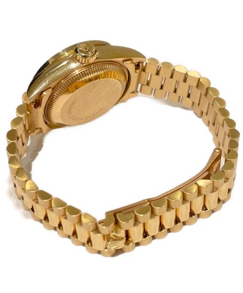 ROLEX（ロレックス）ROLEX (ロレックス) デイトジャスト 10Pダイヤ 4Pルビー シャンパンゴールド サイズ:26mmの古着・服飾アイテム