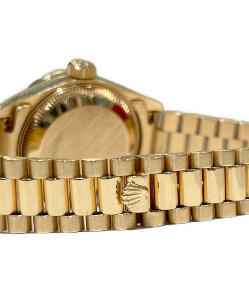 ROLEX（ロレックス）ROLEX (ロレックス) デイトジャスト 10Pダイヤ 4Pルビー シャンパンゴールド サイズ:26mmの古着・服飾アイテム