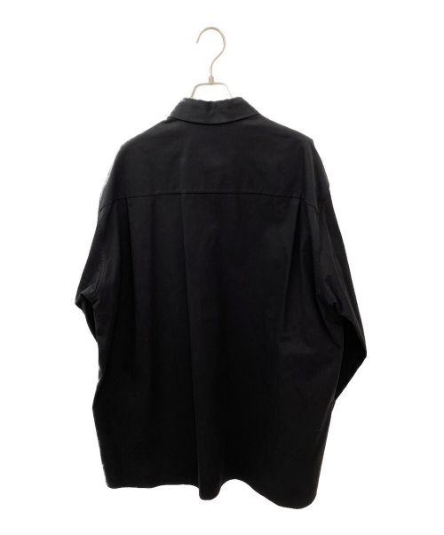 THE ROW（ザ ロウ）THE ROW (ザ ロウ) Luka Oversized Cotton-blend Twill Shirt ブラック サイズ:XSの古着・服飾アイテム