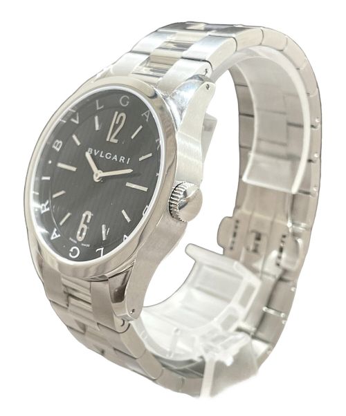 BVLGARI（ブルガリ）BVLGARI (ブルガリ) ソロテンポ ブラック サイズ:37mmの古着・服飾アイテム