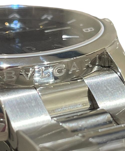 BVLGARI（ブルガリ）BVLGARI (ブルガリ) ソロテンポ ブラック サイズ:37mmの古着・服飾アイテム