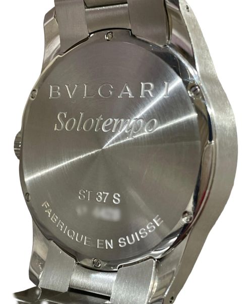 BVLGARI（ブルガリ）BVLGARI (ブルガリ) ソロテンポ ブラック サイズ:37mmの古着・服飾アイテム