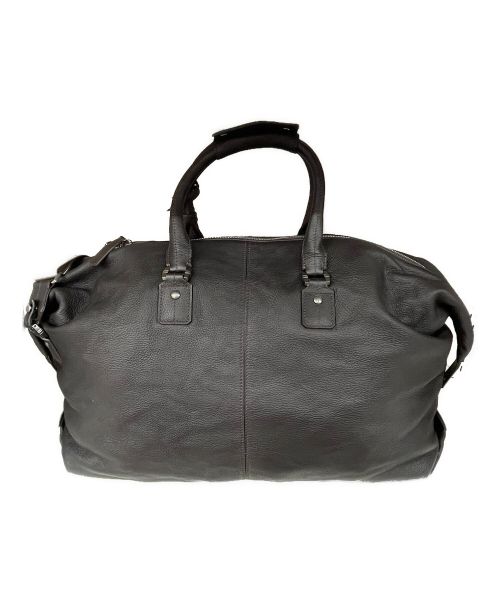 MONTBLANC（モンブラン）MONTBLANC (モンブラン) 2WAYボストンバッグ ダークブラウンの古着・服飾アイテム