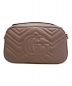 GUCCI (グッチ) GGマーモント キルティングショルダーバッグ ピンク：128000円