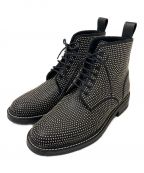 Saint Laurent Parisサンローランパリ）の古着「スタッズブーツ」｜ブラック