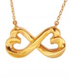 TIFFANY & Co.ティファニー）の古着「ダブルラビングハートネックレス」
