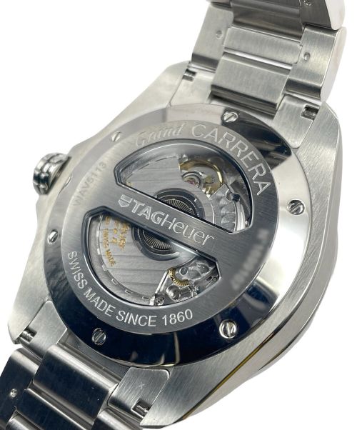 TAG Heuer（タグ・ホイヤー）TAG Heuer (タグホイヤー) Grand Carrera GMT Calibre 8 黒文字盤 サイズ:42.5mmの古着・服飾アイテム