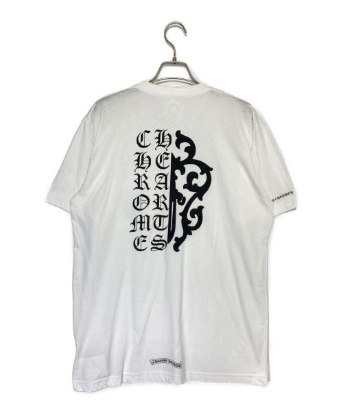 CHROME HEARTS（クロムハーツ）CHROME HEARTS (クロムハーツ) Back Dagger Print Pocket Tee ホワイト サイズ:L 未使用品の古着・服飾アイテム