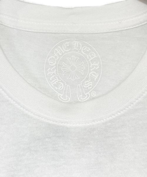 CHROME HEARTS（クロムハーツ）CHROME HEARTS (クロムハーツ) Back Dagger Print Pocket Tee ホワイト サイズ:L 未使用品の古着・服飾アイテム