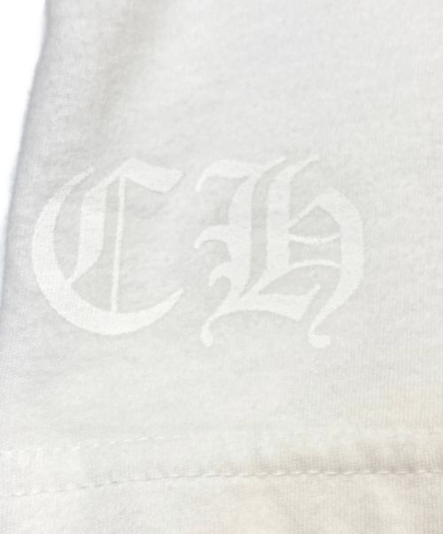 CHROME HEARTS（クロムハーツ）CHROME HEARTS (クロムハーツ) Back Dagger Print Pocket Tee ホワイト サイズ:L 未使用品の古着・服飾アイテム