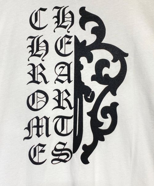 CHROME HEARTS（クロムハーツ）CHROME HEARTS (クロムハーツ) Back Dagger Print Pocket Tee ホワイト サイズ:L 未使用品の古着・服飾アイテム