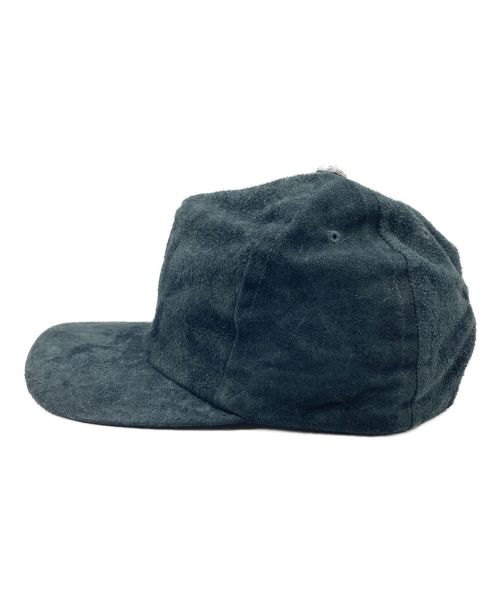 CHROME HEARTS（クロムハーツ）CHROME HEARTS (クロムハーツ) スウェードキャップ ブラック サイズ:-の古着・服飾アイテム