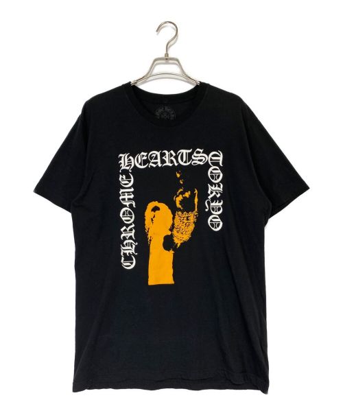 CHROME HEARTS（クロムハーツ）CHROME HEARTS (クロムハーツ) 半袖Tシャツ ブラック サイズ:Lの古着・服飾アイテム