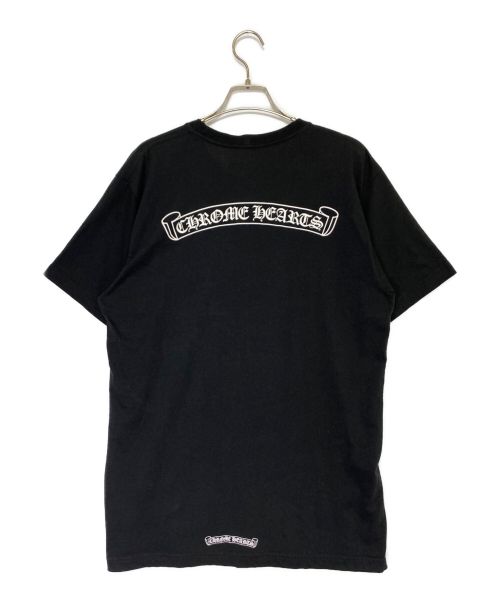 CHROME HEARTS（クロムハーツ）CHROME HEARTS (クロムハーツ) 半袖Tシャツ ブラック サイズ:Lの古着・服飾アイテム