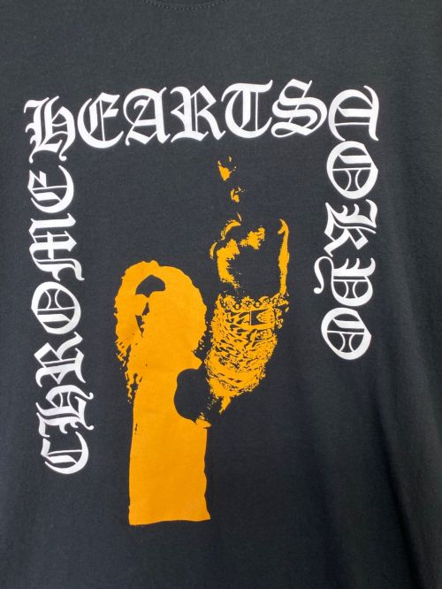 CHROME HEARTS（クロムハーツ）CHROME HEARTS (クロムハーツ) 半袖Tシャツ ブラック サイズ:Lの古着・服飾アイテム