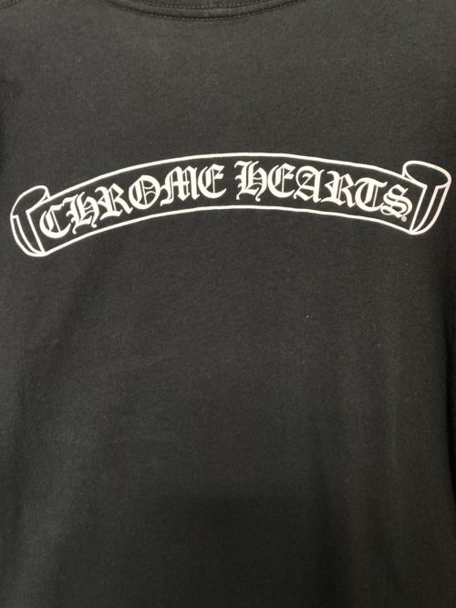 CHROME HEARTS（クロムハーツ）CHROME HEARTS (クロムハーツ) 半袖Tシャツ ブラック サイズ:Lの古着・服飾アイテム