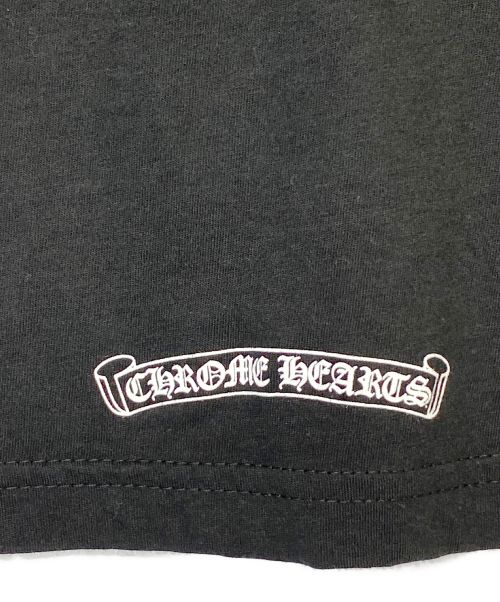 CHROME HEARTS（クロムハーツ）CHROME HEARTS (クロムハーツ) 半袖Tシャツ ブラック サイズ:Lの古着・服飾アイテム