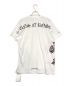 CHROME HEARTS (クロムハーツ) Guns N' Roses (ガンズアンドローゼズ) クロスパッチ ポケットTシャツ ホワイト サイズ:L 未使用品：79800円