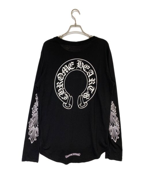 CHROME HEARTS（クロムハーツ）CHROME HEARTS (クロムハーツ) ロングカットソー ブラック サイズ:Mの古着・服飾アイテム