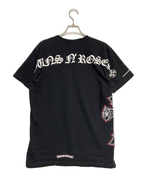 CHROME HEARTS（クロムハーツ）CHROME HEARTS (クロムハーツ) Guns N' Roses (ガンズアンドローゼズ) Tシャツ ブラック サイズ:Lの古着・服飾アイテム
