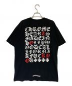 CHROME HEARTSクロムハーツ）の古着「Made In Hollywood T-shirt」｜ブラック