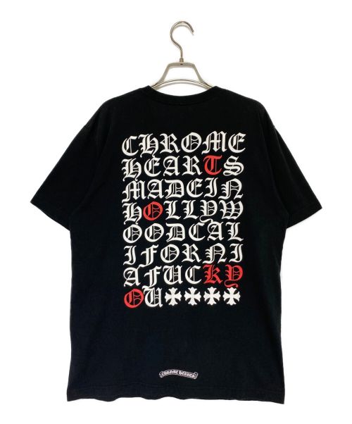 CHROME HEARTS（クロムハーツ）CHROME HEARTS (クロムハーツ) Made In Hollywood T-shirt ブラック サイズ:Lの古着・服飾アイテム